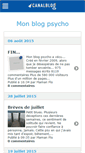 Mobile Screenshot of monblogpsycho.com