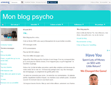 Tablet Screenshot of monblogpsycho.com